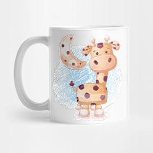 Giraffe colored pencils Mug